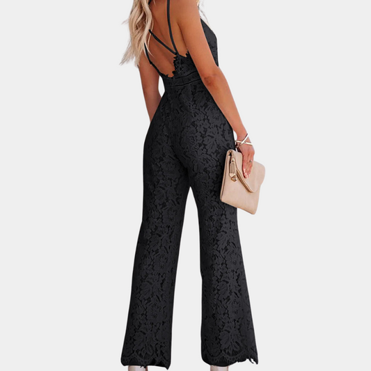 ZEPHYRA – Sophisticated Lace Jumpsuit