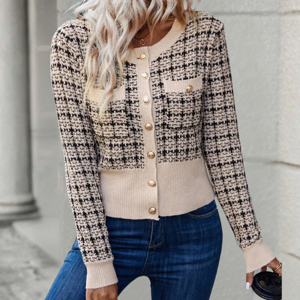 Graceful Knitted Cardigan for Women