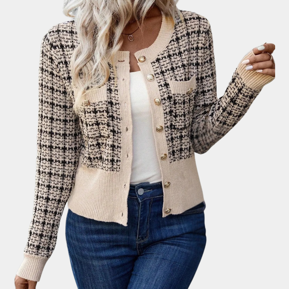 Graceful Knitted Cardigan for Women