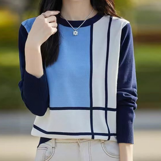 Stylish Crew Neck Sweater for Ladies