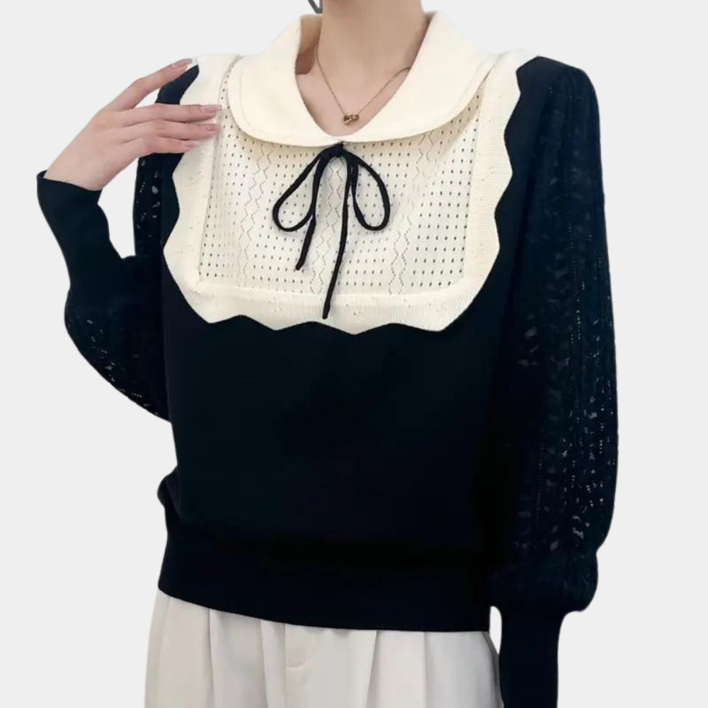 Elegant Knitted Sweater for the Modern Women