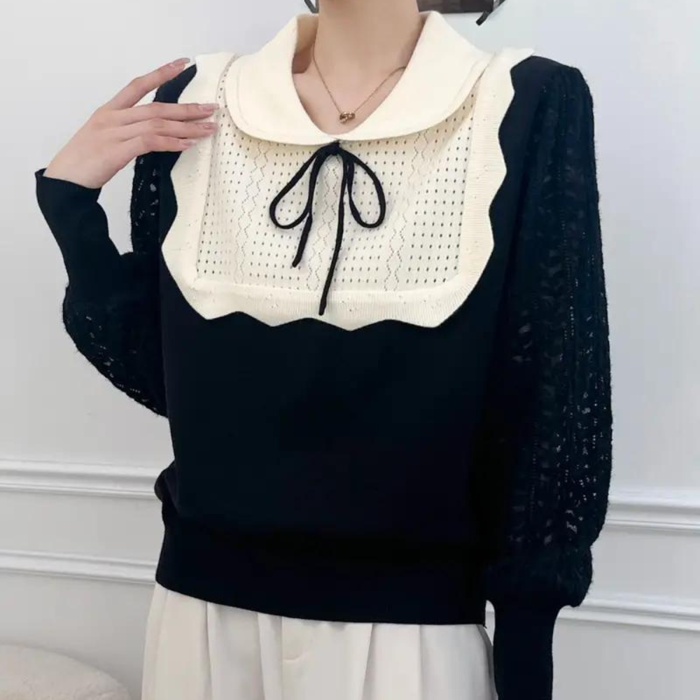 Elegant Knitted Sweater for the Modern Women